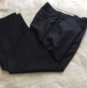 Louis Raphael Men's Black Tailored Pants 34x32